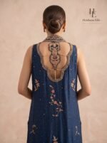 Nadia Farooqui Navy Formal - Image 2