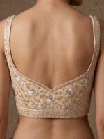 Blush Pearl Embroidered Lehenga - Image 4