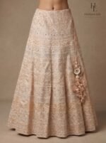 Blush Pearl Embroidered Lehenga - Image 5