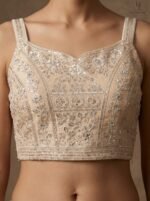 Blush Pearl Embroidered Lehenga - Image 3