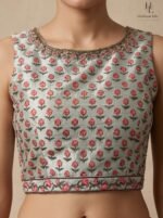 Mustard Floral Printed Lehenga - Image 3