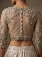 Soft Nude Couture Lehenga - Image 3